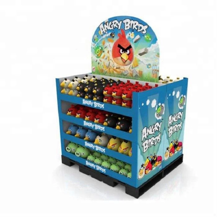 Toy Stores Cardboard Pallet Display Shelves
